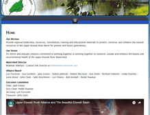 Tablet Screenshot of etowahriver.org